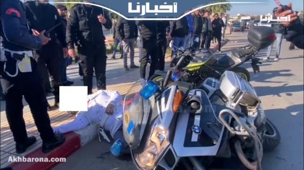 إصابة دركي ومواطن في حادثة سير مروع ضواحي مدينة بركان
